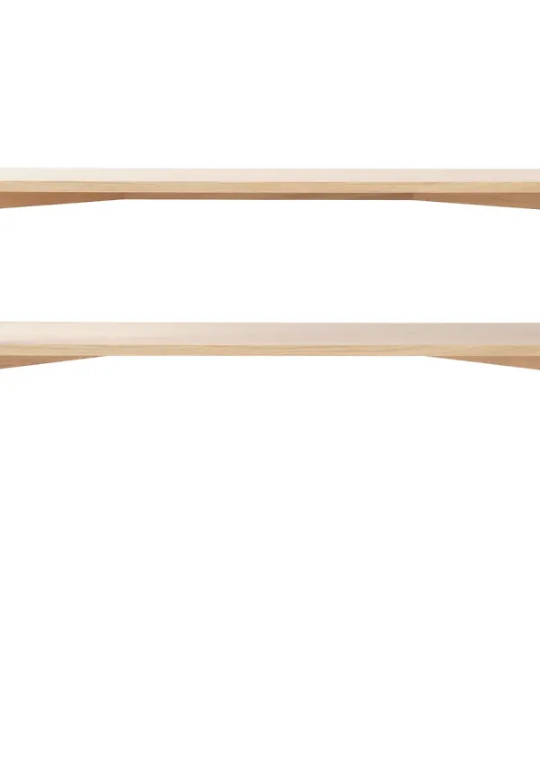 Riktigt fin beige bord i ek från 1898.