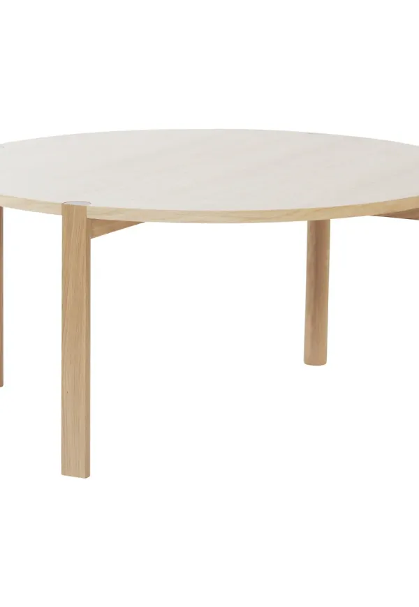 Fantastiskt snygg soffbord i beiget från 1898.