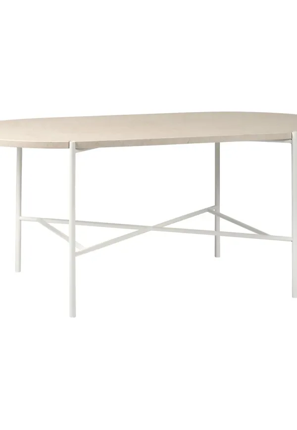 Fantastiskt snygg bord i vitt från 1898.