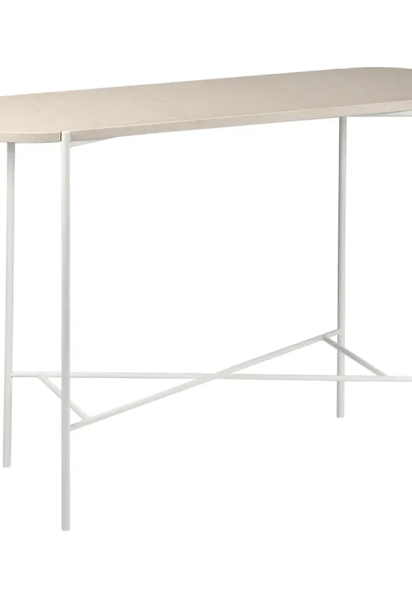 Vit 1898-sidobord i ikonisk modell.