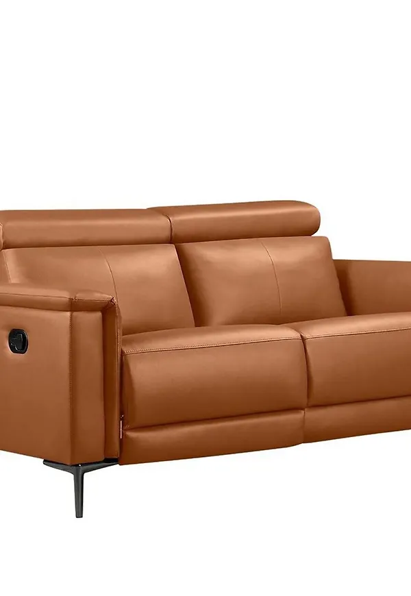 Stilriktig soffa i läder från Loft24.