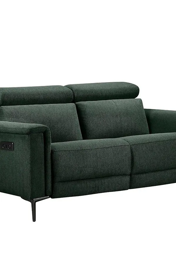 Mörkgrön Loft24-soffa i supersnygg modell.