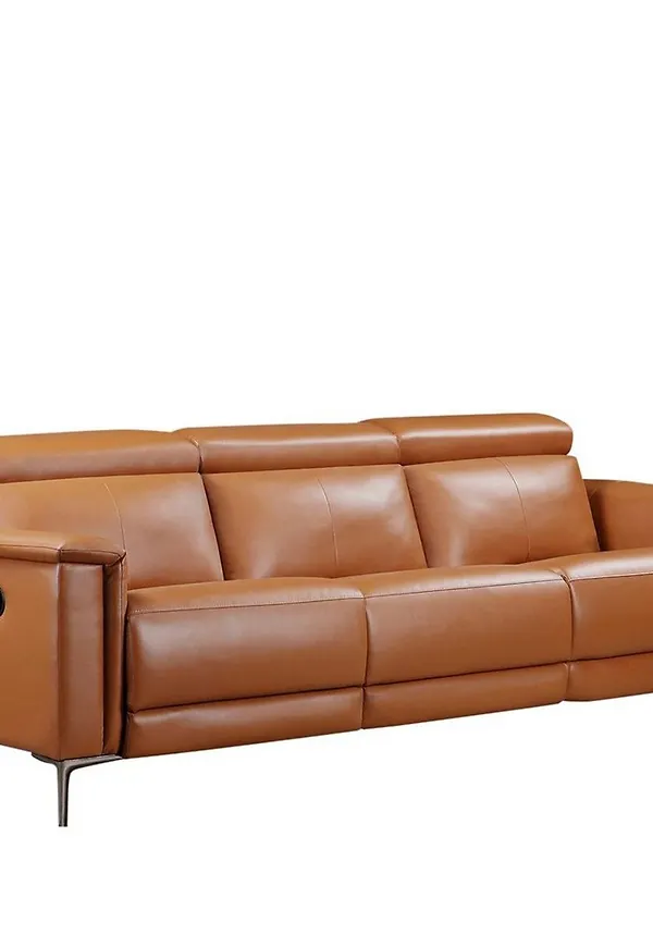 Fantastiskt snygg brun soffa 2026 från Loft24.