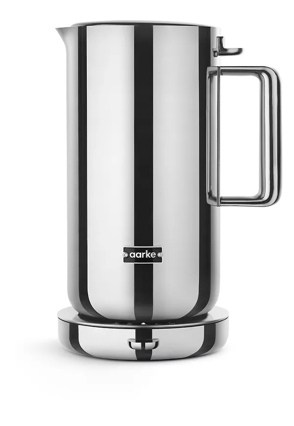 Silver Aarke-vattenkokare i elegant modell.