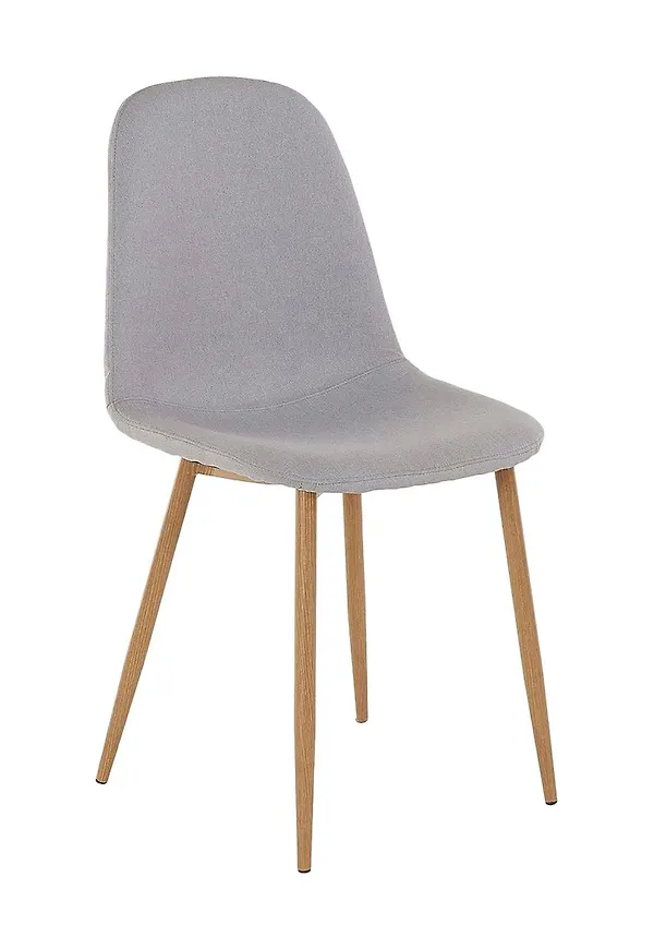 Grå Loft24-stol i supersnygg modell.