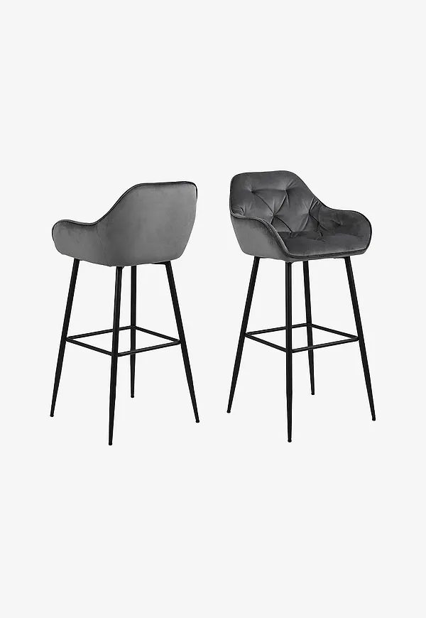 Grå AC Design Furniture-stol i fantastiskt fin modell.