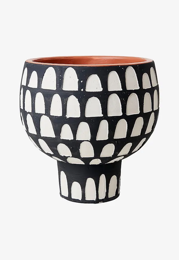 Modern svart kruka 2025 från Affari of Sweden.