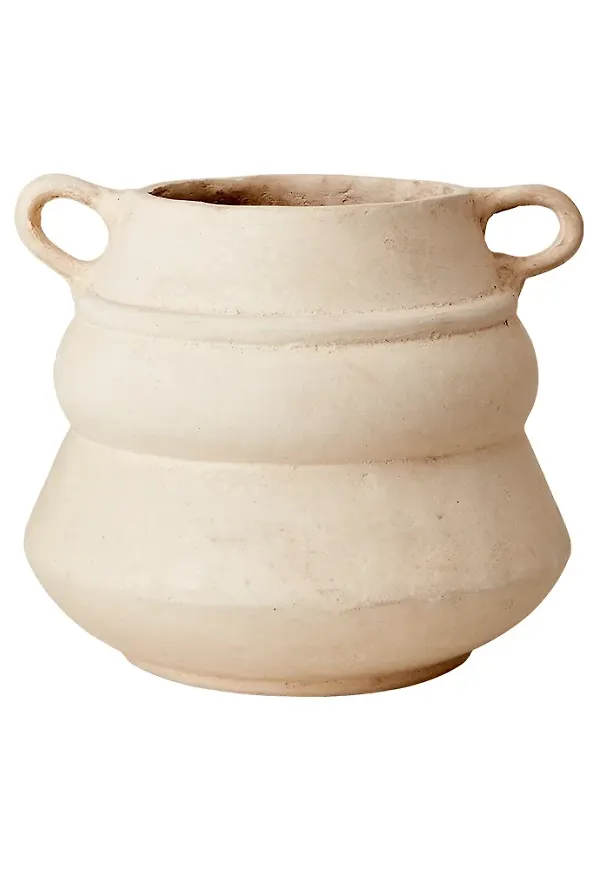 Beige Affari of Sweden-urna i smickrande modell.