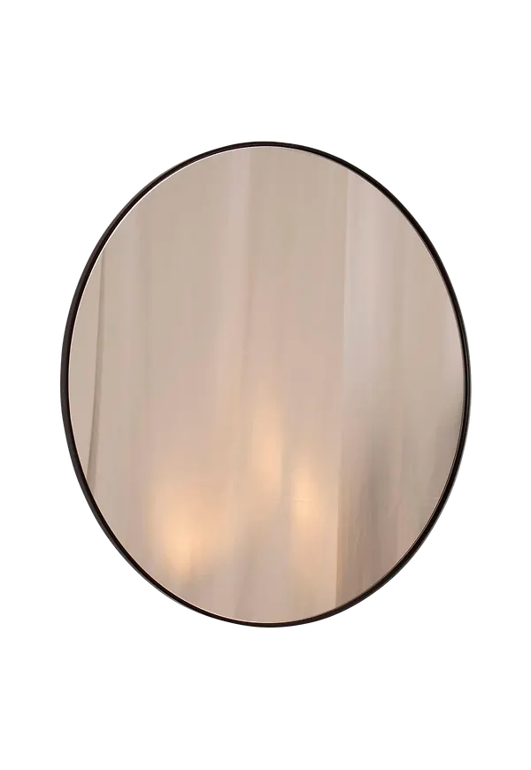 Stilriktig spegel i svart från AG Home & Light.