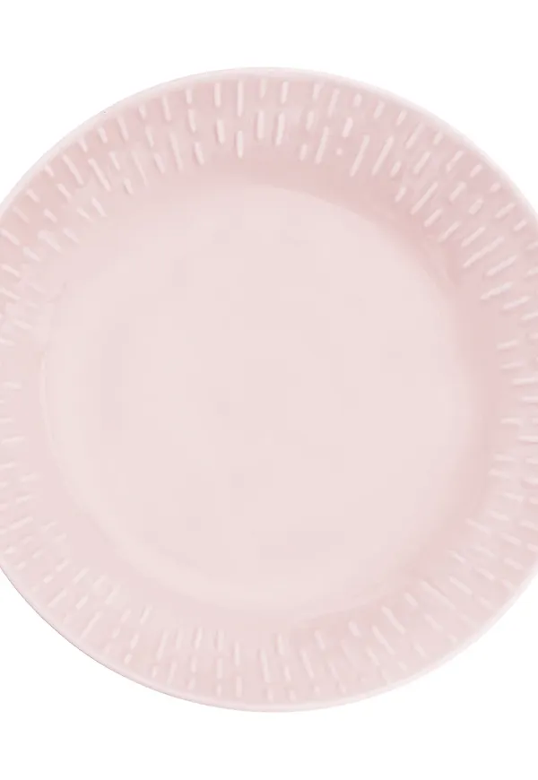 Klassisk pastatallrik i rosa från Aida.