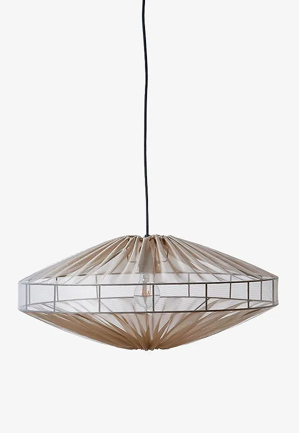 Fantastiskt snygg brun lampa 2026 från Alde & Lind.