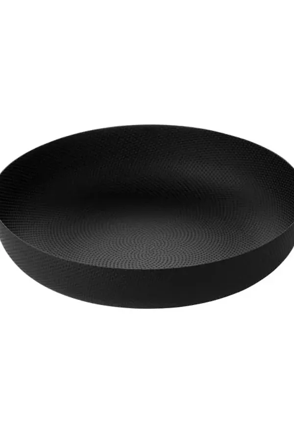 Smickrande serveringsskål i svart från Alessi.
