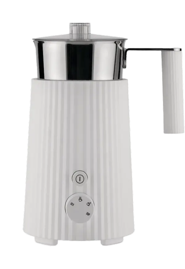 Fantastiskt fin kaffemaskin i vitt från Alessi.