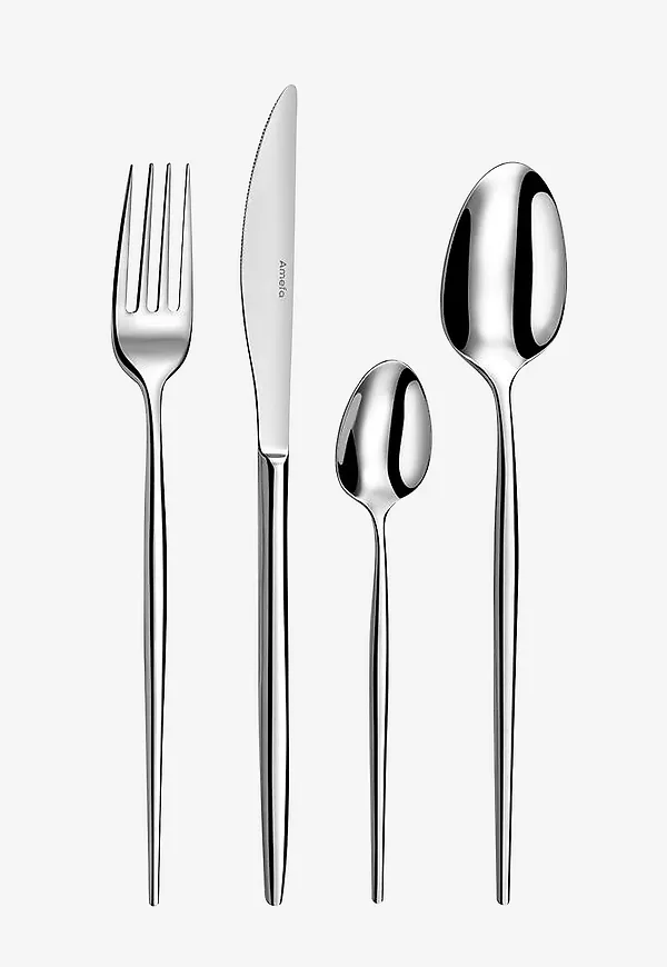 Silver Amefa-gaffel i jättefin modell.