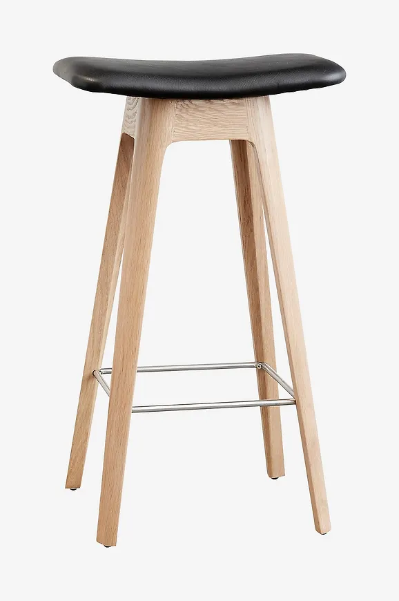 Svart Andersen-läderstol i riktigt fin modell.