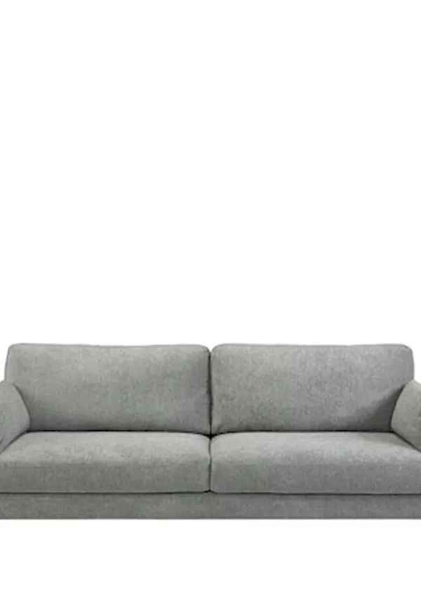 Grå Artwood-soffa i komfortabel modell.