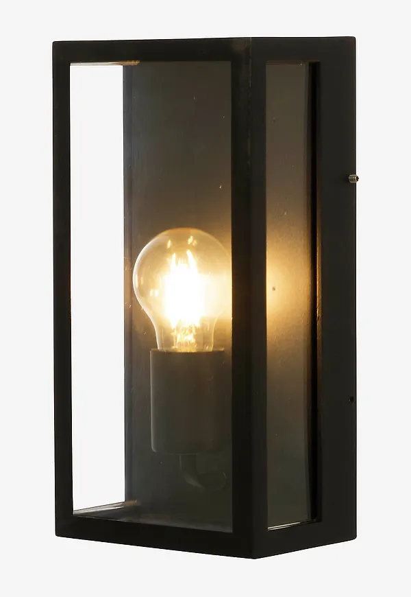 Skön vägglampa i svart från Aneta Lighting.