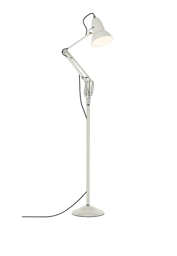 Supersnygg vit lampa i aluminium från Anglepoise.
