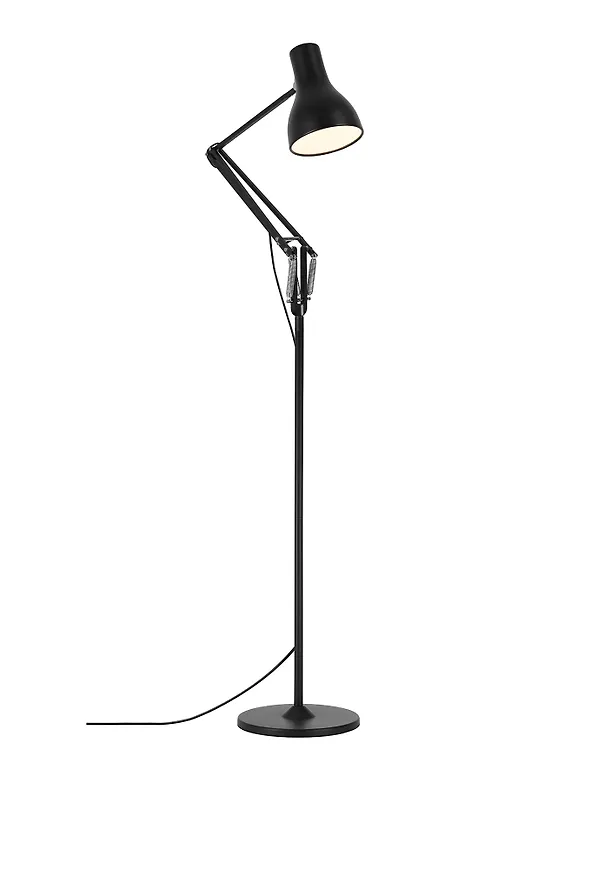 Fantastiskt fin vägglampa i svart från Anglepoise.