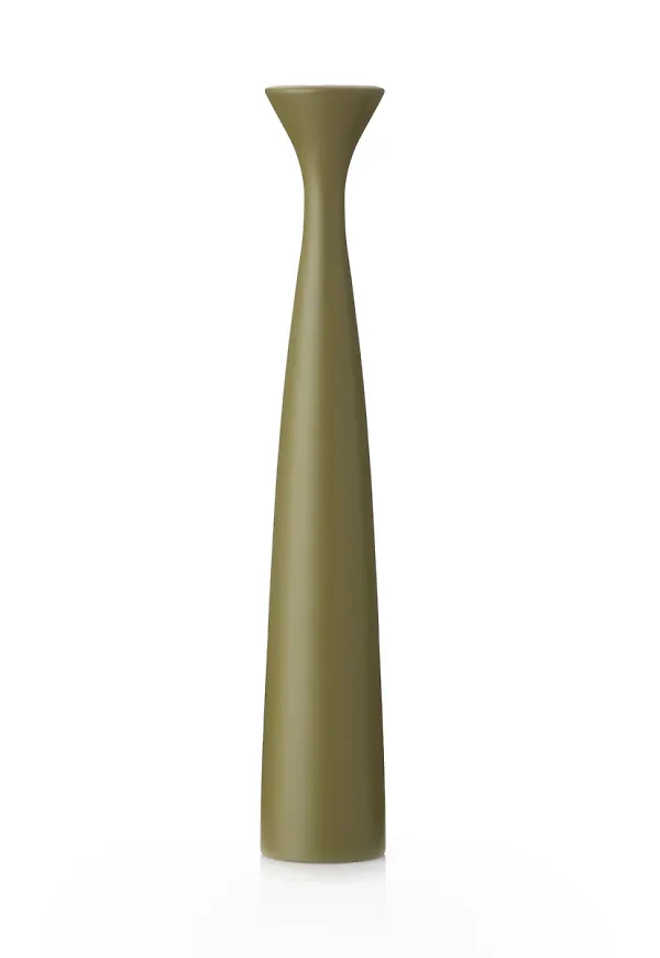 Superfin ljusstake i grönt från Applicata.
