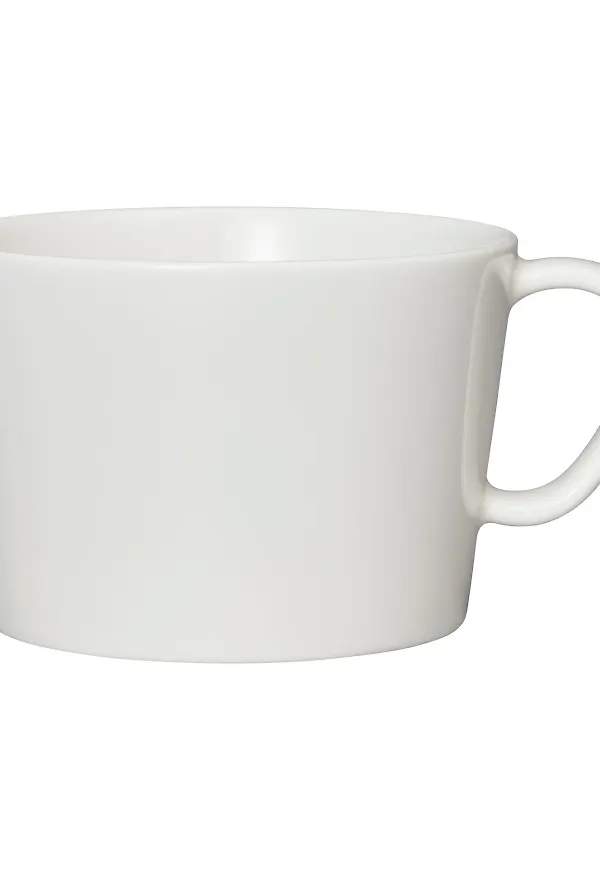 Vit Arabia-mugg i söt modell.
