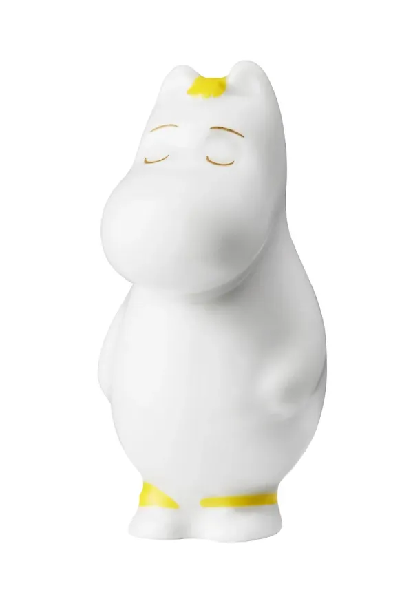 Vit Moomin Arabia-figur i cool modell.
