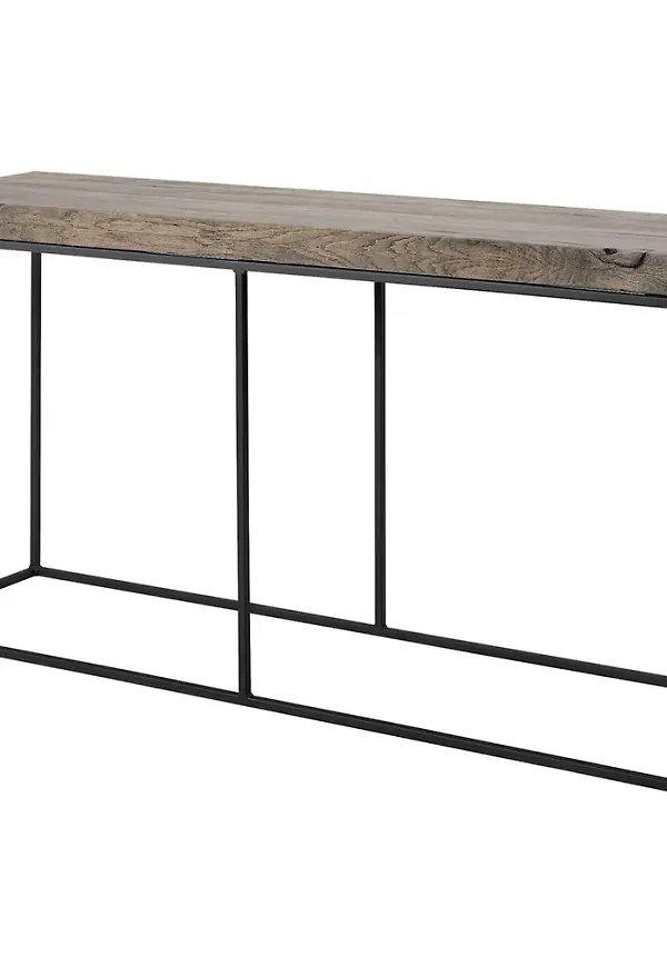 Modern konsolbord i ek från Artwood.