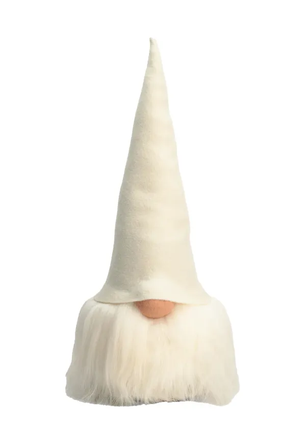 Fantastiskt fin tomte i vitt från Åsas tomtebod.