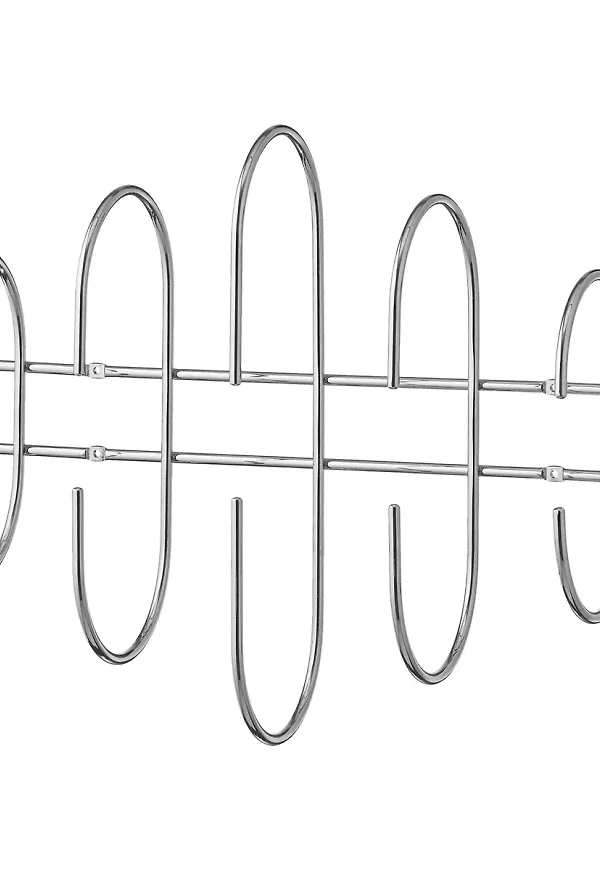 Elegant klädhängare i silverfärgade från AYTM.