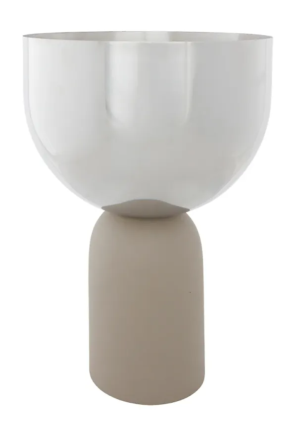 Beige AYTM-kruka i jättesnygg modell.