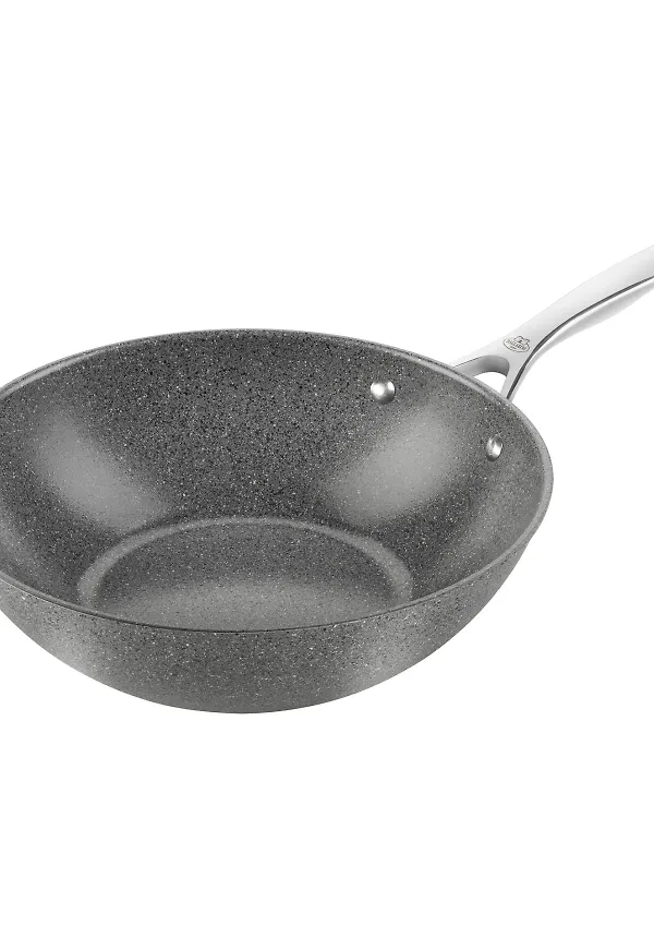 Klassisk wok i grått från Ballarini.