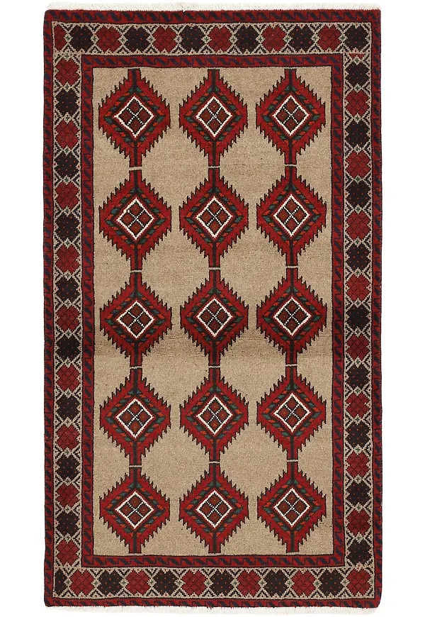 Riktigt trendig matta i rött från Rezas.