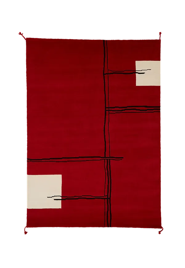 Snygg matta i bomull från Bargi.