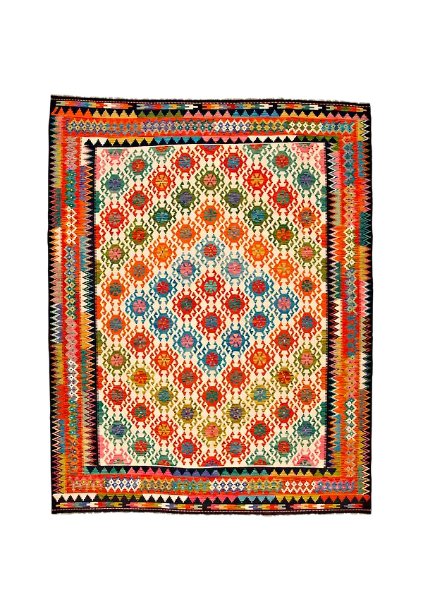 Jättesnygg Matta som passar bra vid många olika tillfällen.