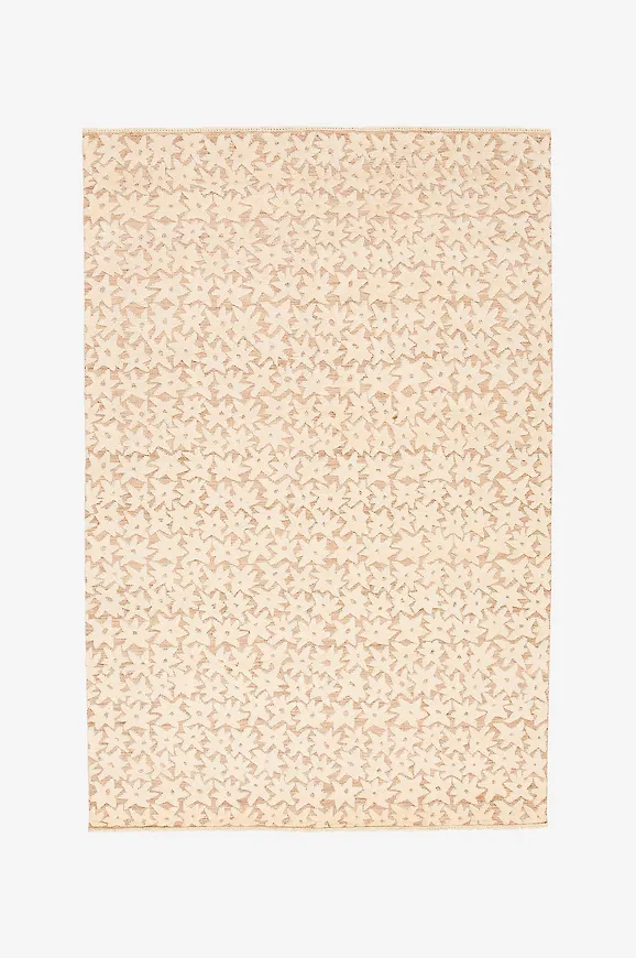 Klassisk flerfärgad matta i ull från Bargi.