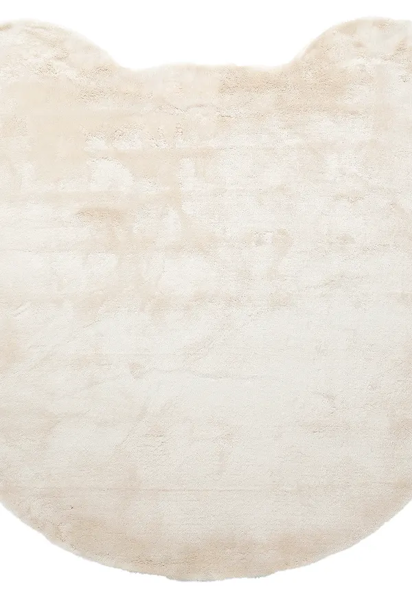 Beige Alla mattor-matta i exklusiv modell.