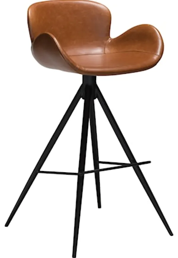 Superfin stol i brunt från Dan Form Denmark.