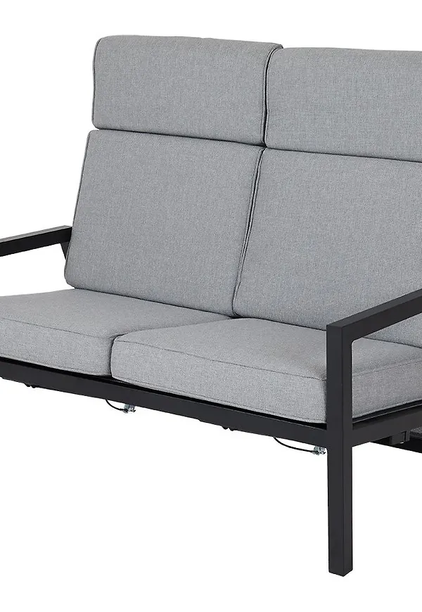 Grå Brafab-aluminiumbord i snygg modell.