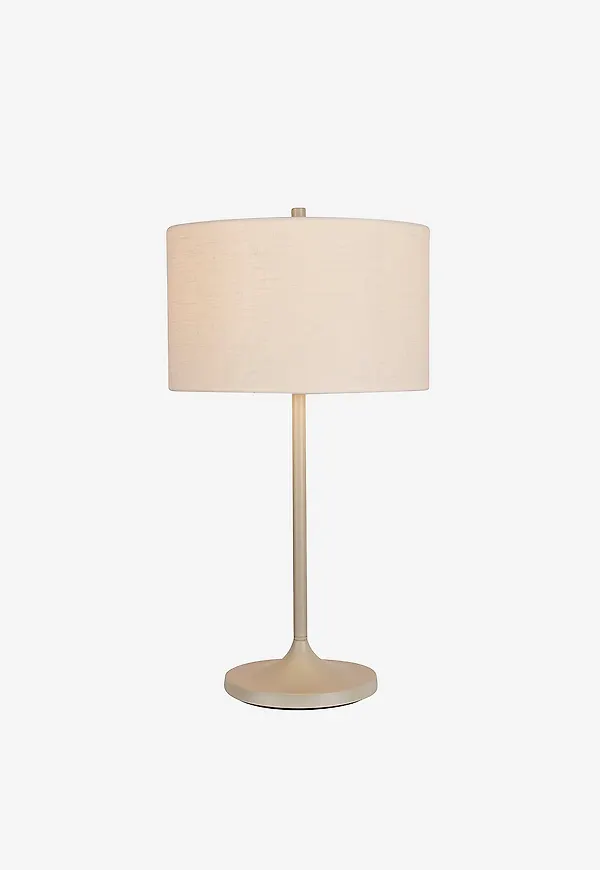 Ikonisk bordslampa i flerfärgat från Belid.