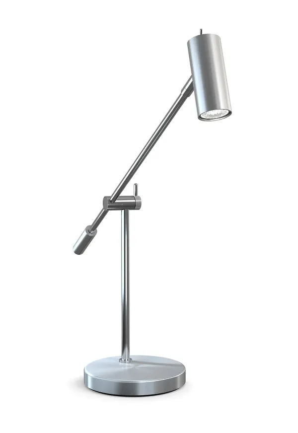 Trendig bordslampa i aluminium från Belid.