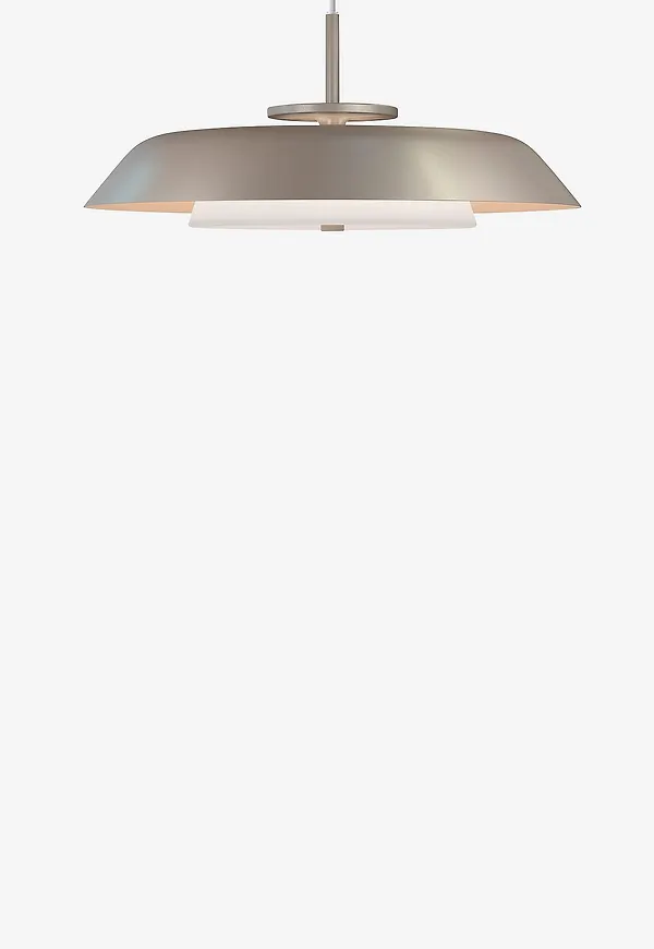 Beige Belid-hänglampa i komfortabel modell.