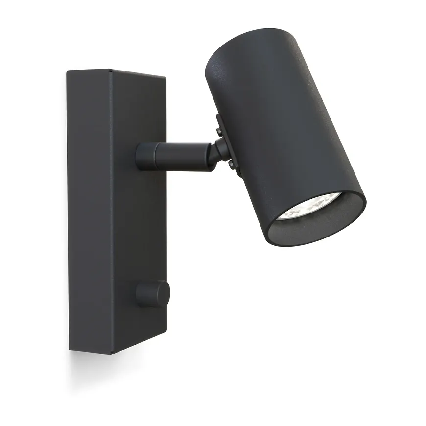 Mysig svart lampa 2025 från Belid.