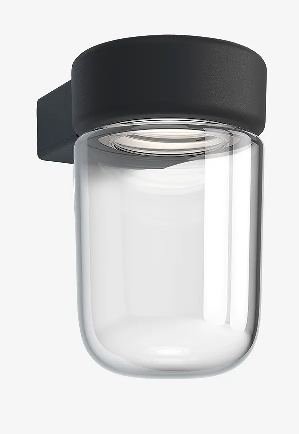 Smickrande industrilampa i svart från Belid.