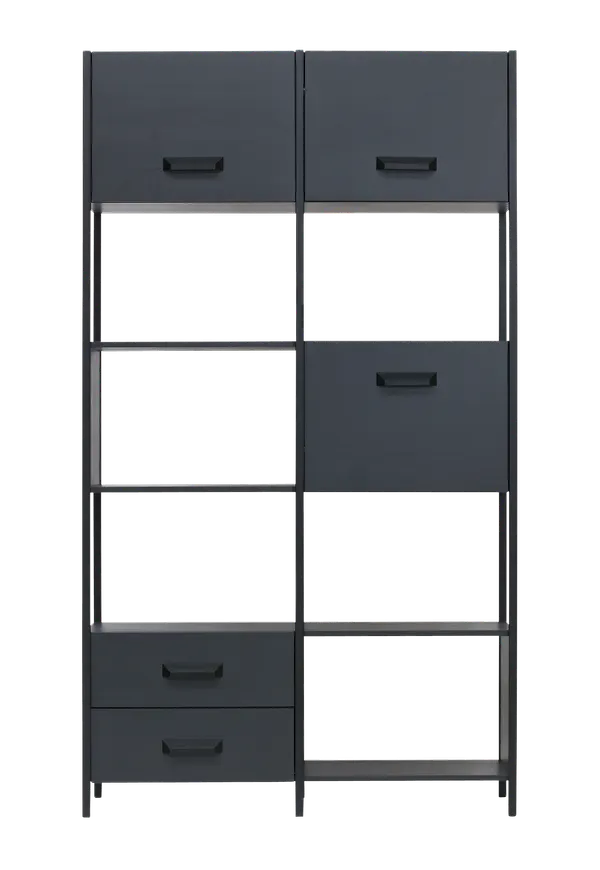 Moderiktig hylla i svart från BePureHome.