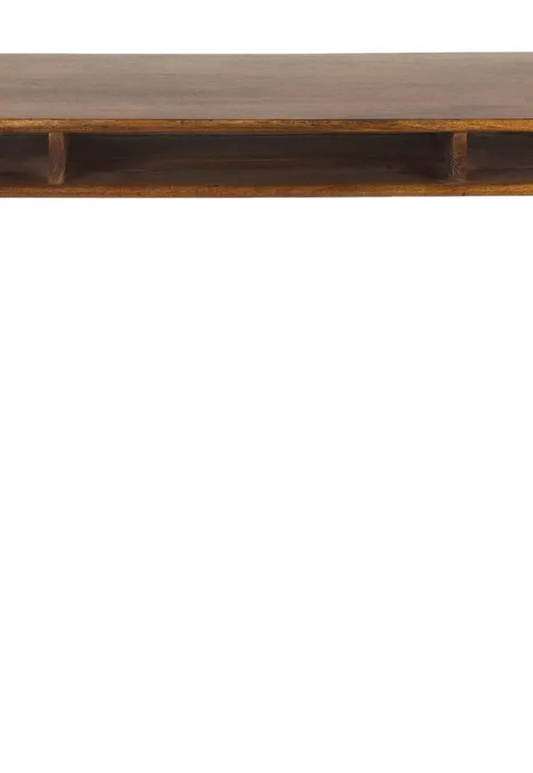 Brun BePureHome-arbetsbord i ikonisk modell.