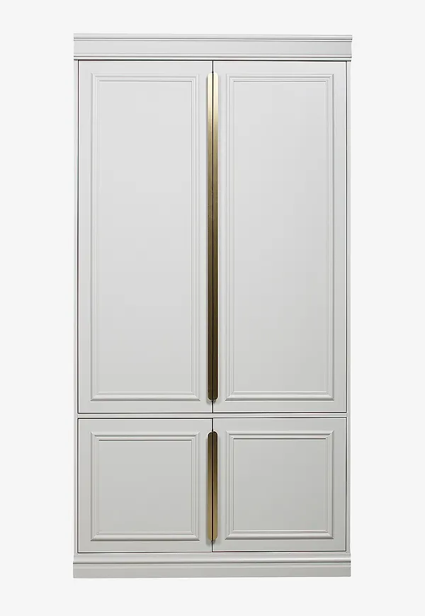 Snygg garderob i vitt från BePureHome.