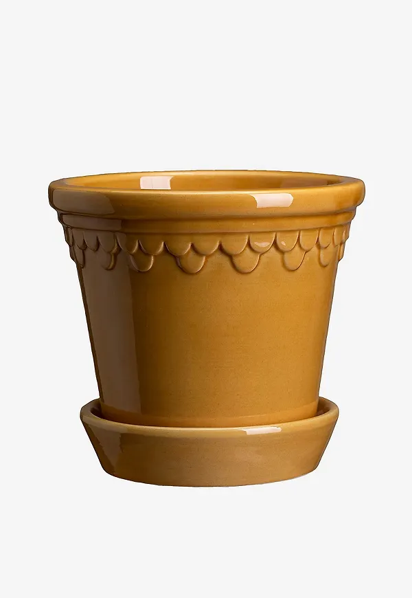 Gul Bergs Potter-kruka i elegant modell.