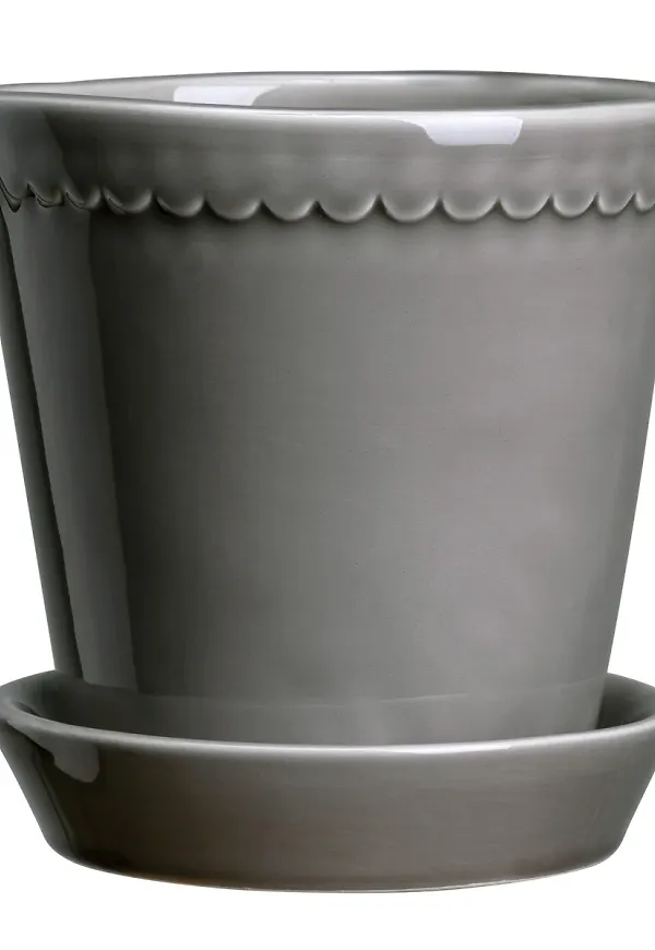 Smickrande grå kruka 2025 från Bergs Potter.