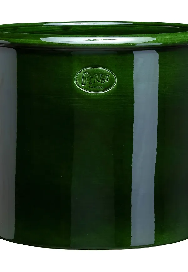 Stilren grön kruka 2025 från Bergs Potter.