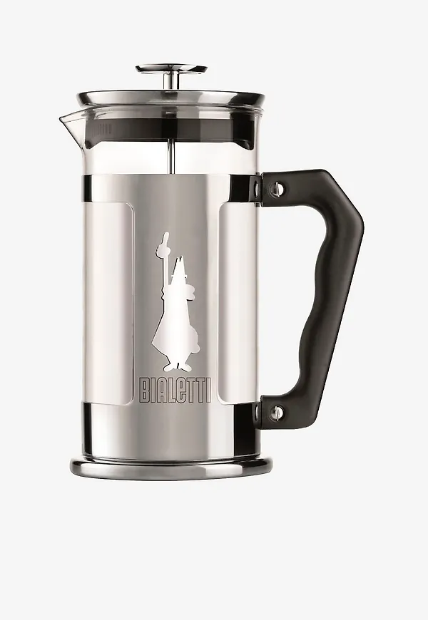Supersnygg espressomaskin i silver från Bialetti.